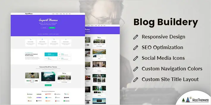 مدونة ووردبريس مجانية منشئ الموضوع للمؤلف