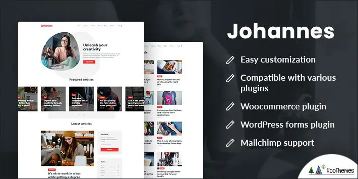 موضوع مدونة جوهانس الشخصية لوورد