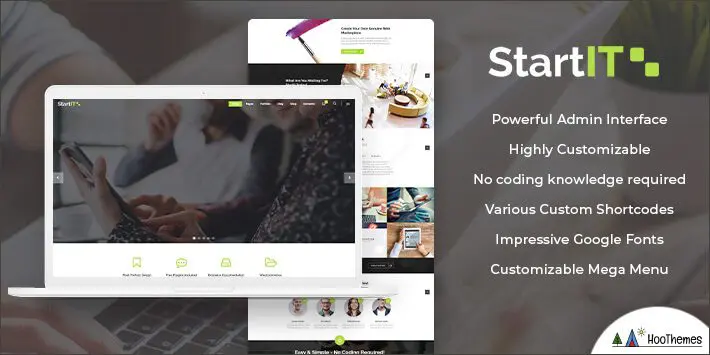 Startit - Yeni Başlangıç ​​İş WordPress Teması