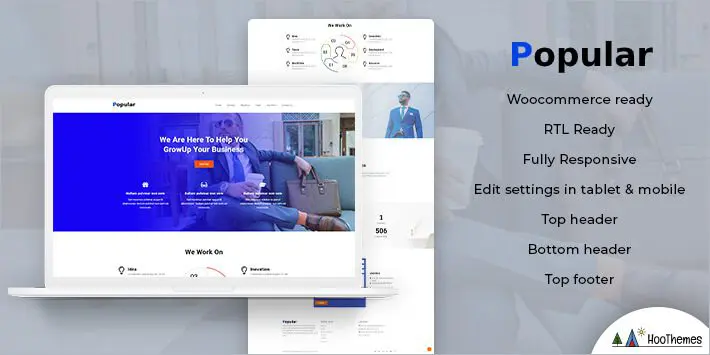 Popüler İş WordPress Teması
