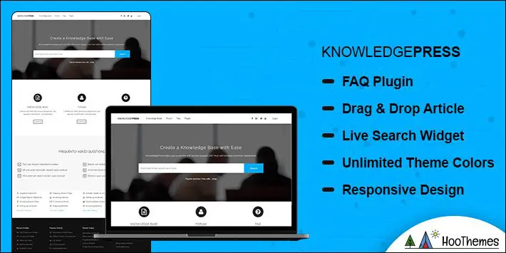 База знаний WordPress Тема поддержки клиентов