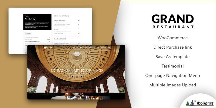 Büyük Restoran WordPress Teması