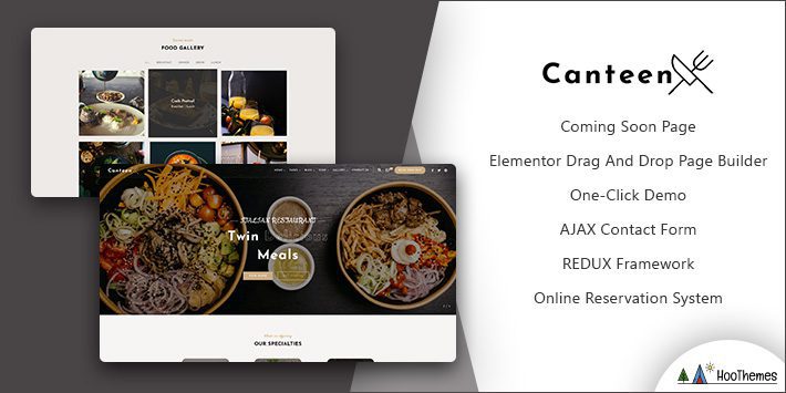 Kantin Restoranı WordPress Teması