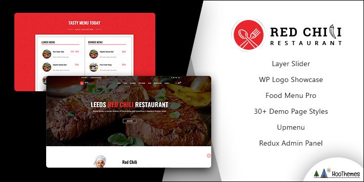 RedChili Restoranı WordPress Teması