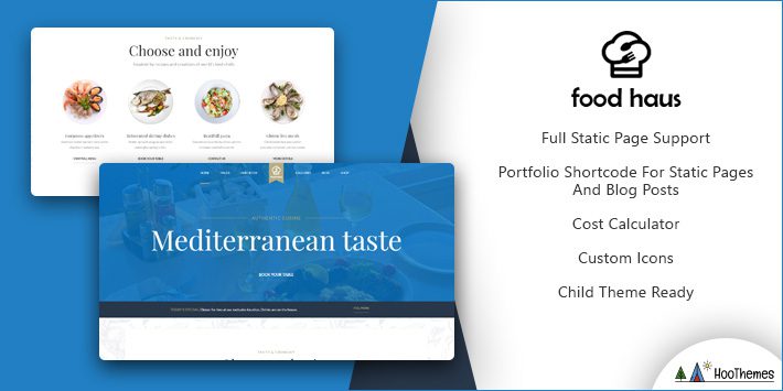 Food Haus Restaurant WordPress Teması