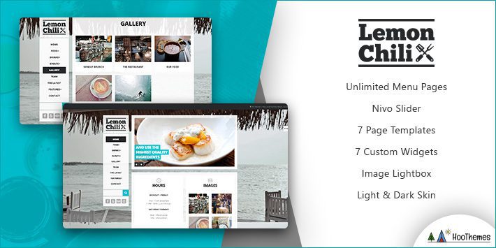 LemonChili Restoranı WordPress Teması