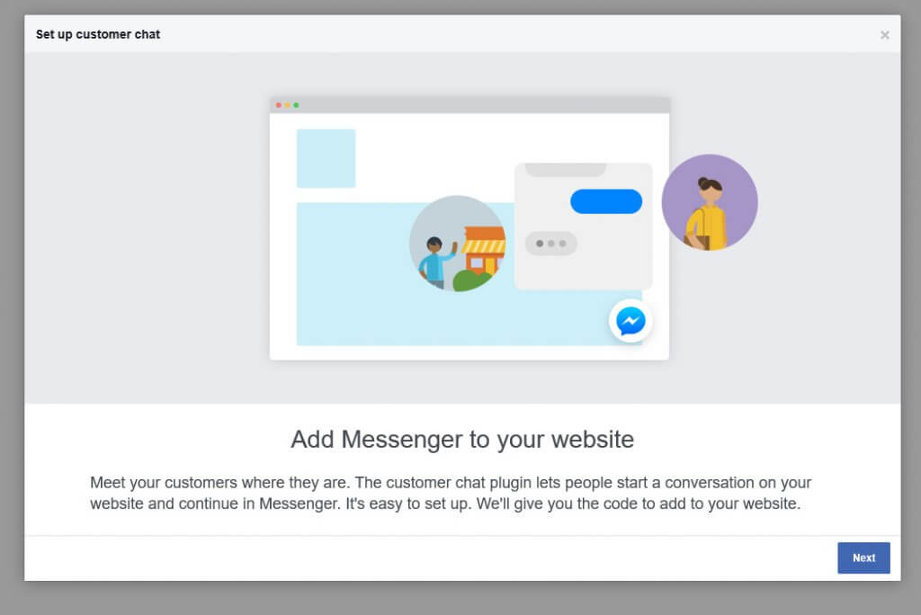 WordPress Messenger Chat - ตั้งค่าตัวเลือกการแชท