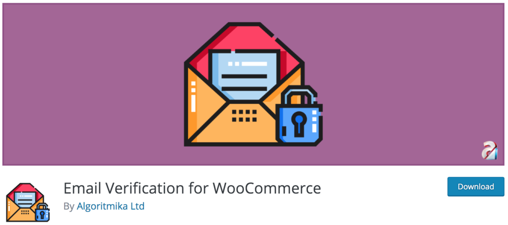 E-Mail-Verifizierung für das WooCommerce-Plugin