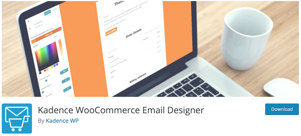 Kadence WooCommerce E-Mail-Designer-Plugin