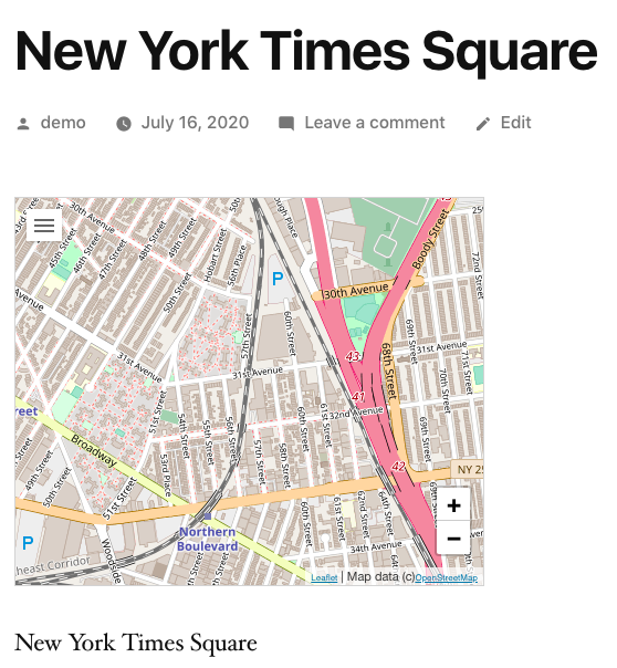 Integrasikan Google Maps dengan WordPress - plugin MapPress