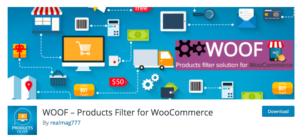 最佳 WooCommerce 產品搜索插件 - WOOF