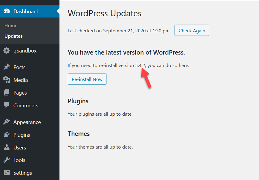 WordPress-Updates