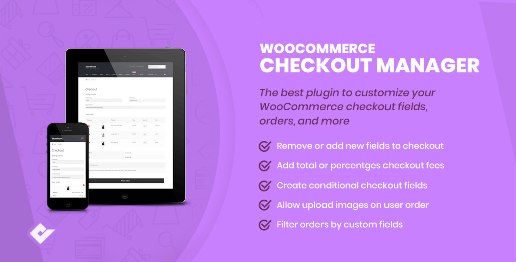 Najlepsze wtyczki WooCommerce do kasy dla produktów cyfrowych - WooCommerce Checkout Manager