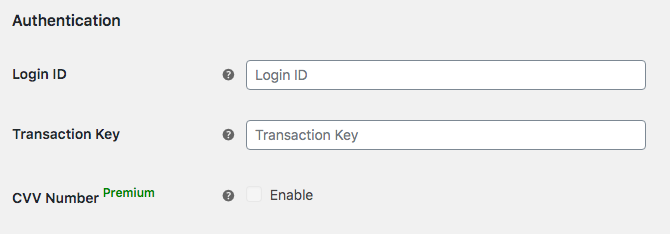 Fügen Sie Authorize.Net auch WooCommerce hinzu - Option 1