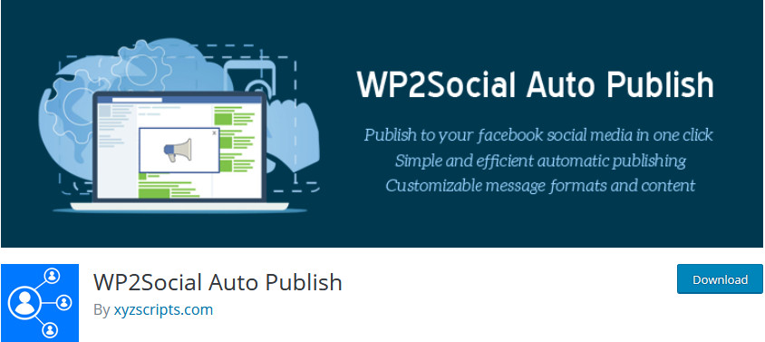 ปลั๊กอินโซเชียลมีเดียสำหรับ WordPress - เผยแพร่อัตโนมัติ WP