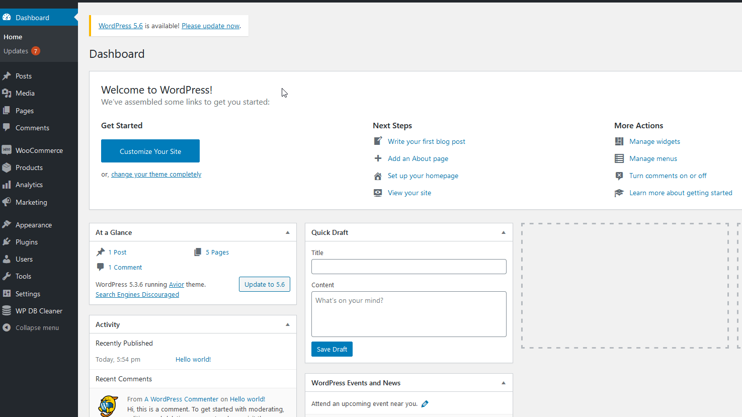 Meine Kontoseite anpassen woocommerce - Produkte