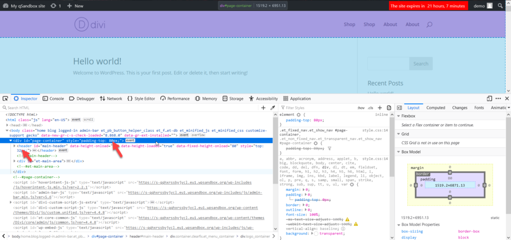 valori CSS