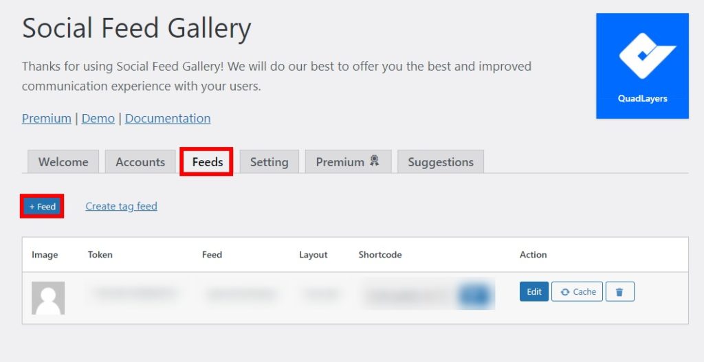 tambahkan footer perubahan feed di etalase
