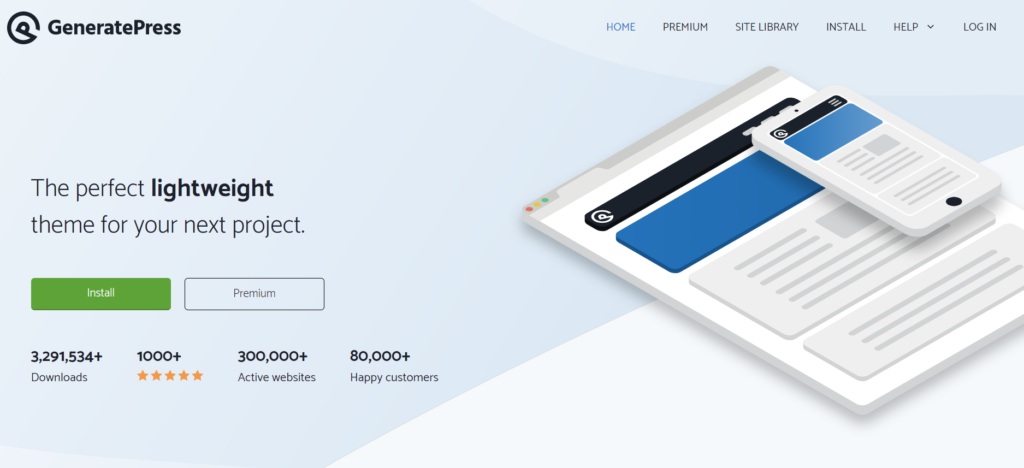 meilleures alternatives Divi gratuites - generatepress