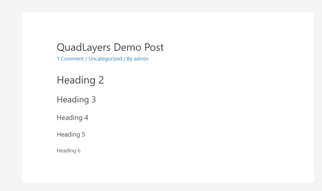 publication de démonstration quadlayers