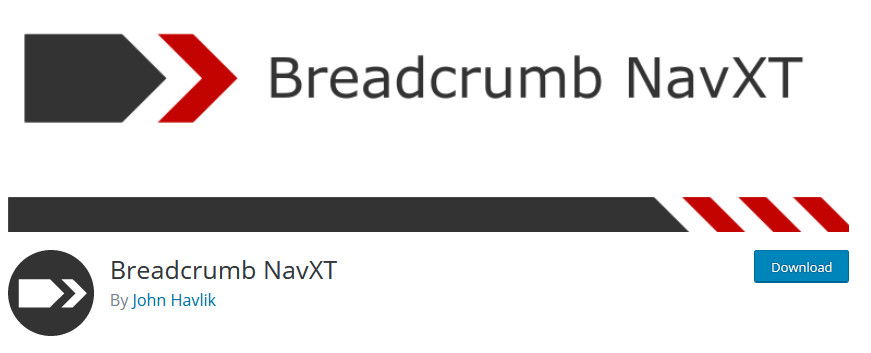 meilleurs plugins pour ajouter des fils d'Ariane - breadcrumbsnxt