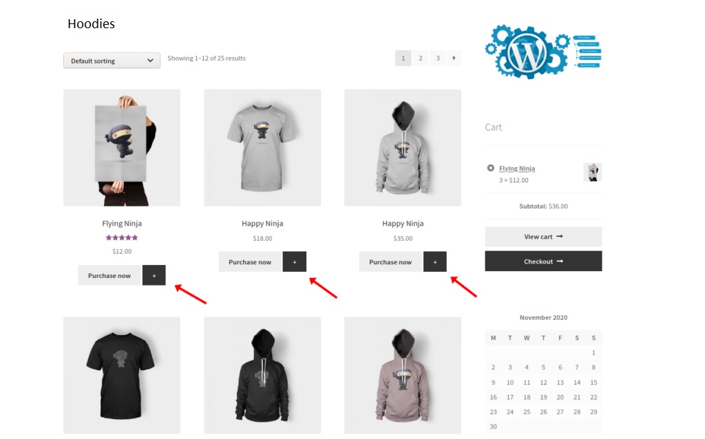 クイックビューアイコンは、woocommerceカテゴリページをカスタマイズします