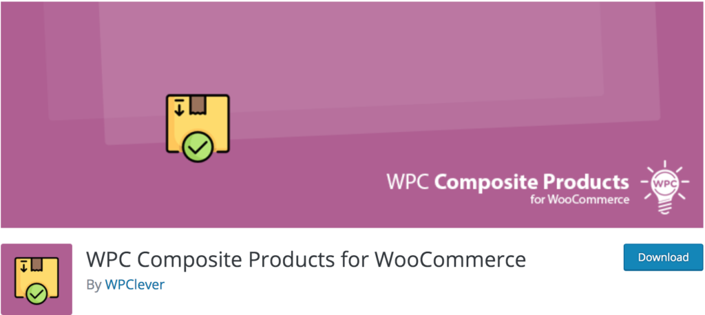 Produits composites WPC pour WooCommerce