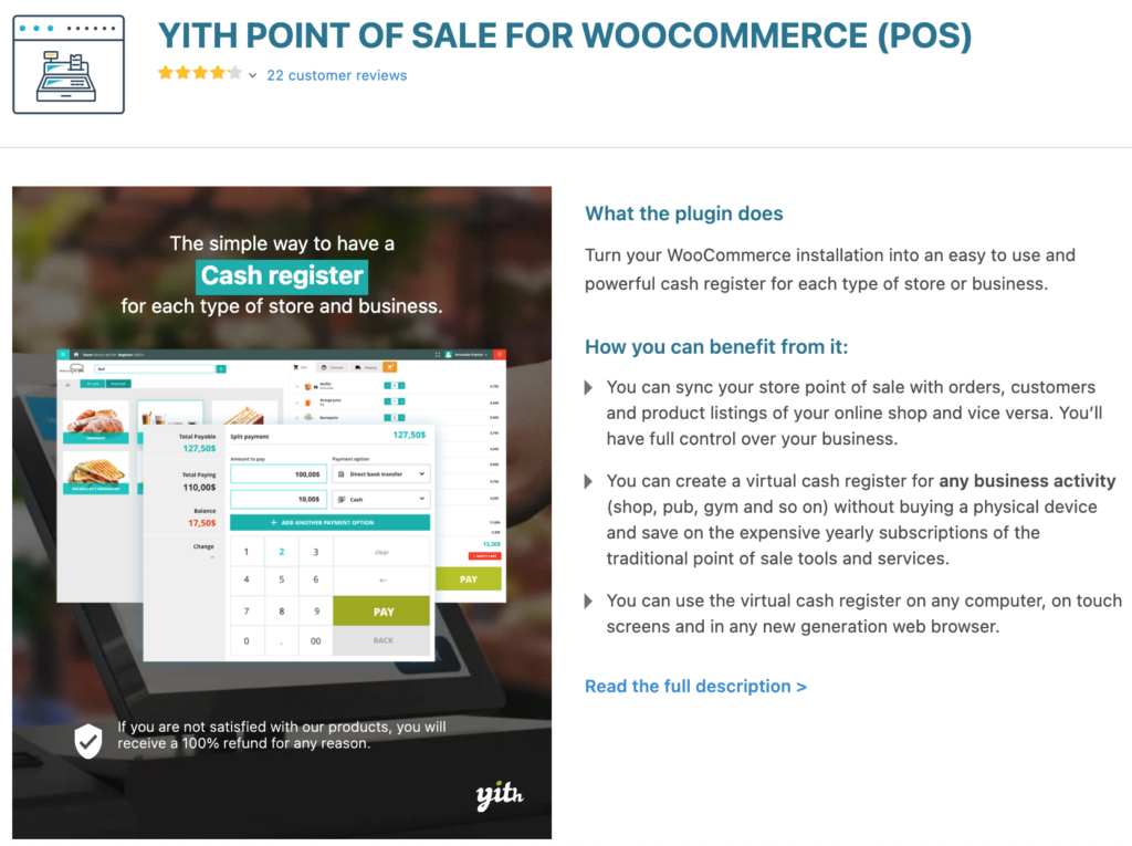 Point de vente YITH