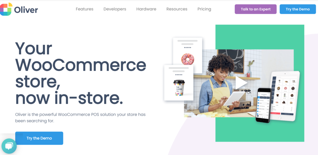 Meilleurs plugins WooCommerce POS - Oliver POS