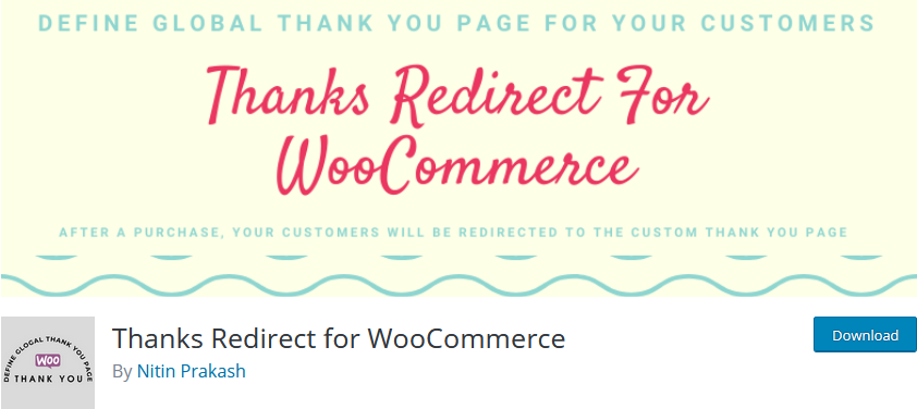 woocommerce 감사 페이지 사용자 정의 - 감사 리디렉션