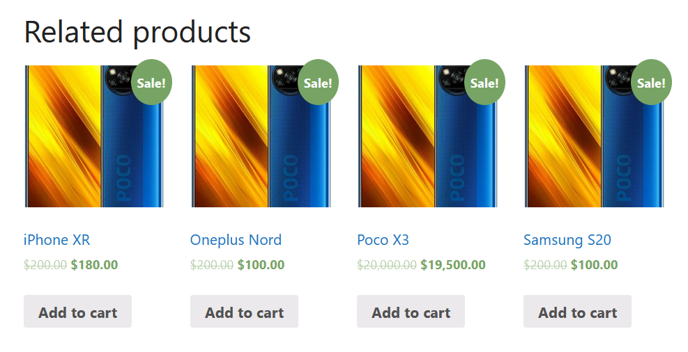 produk terkait woocommerce