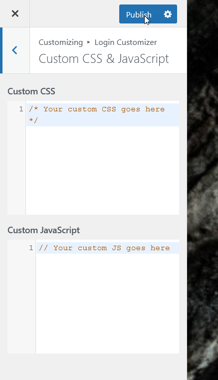 agregar css o javascript