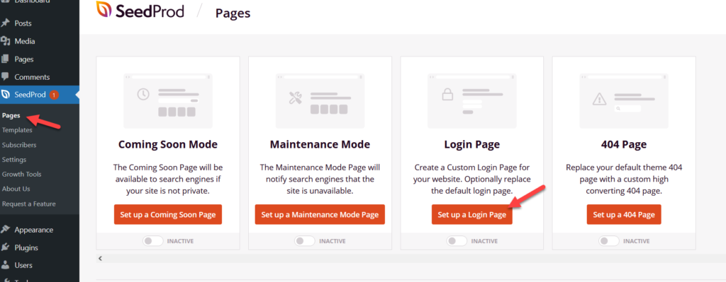 personalizar la página de inicio de sesión de wordpress - página de inicio de sesión