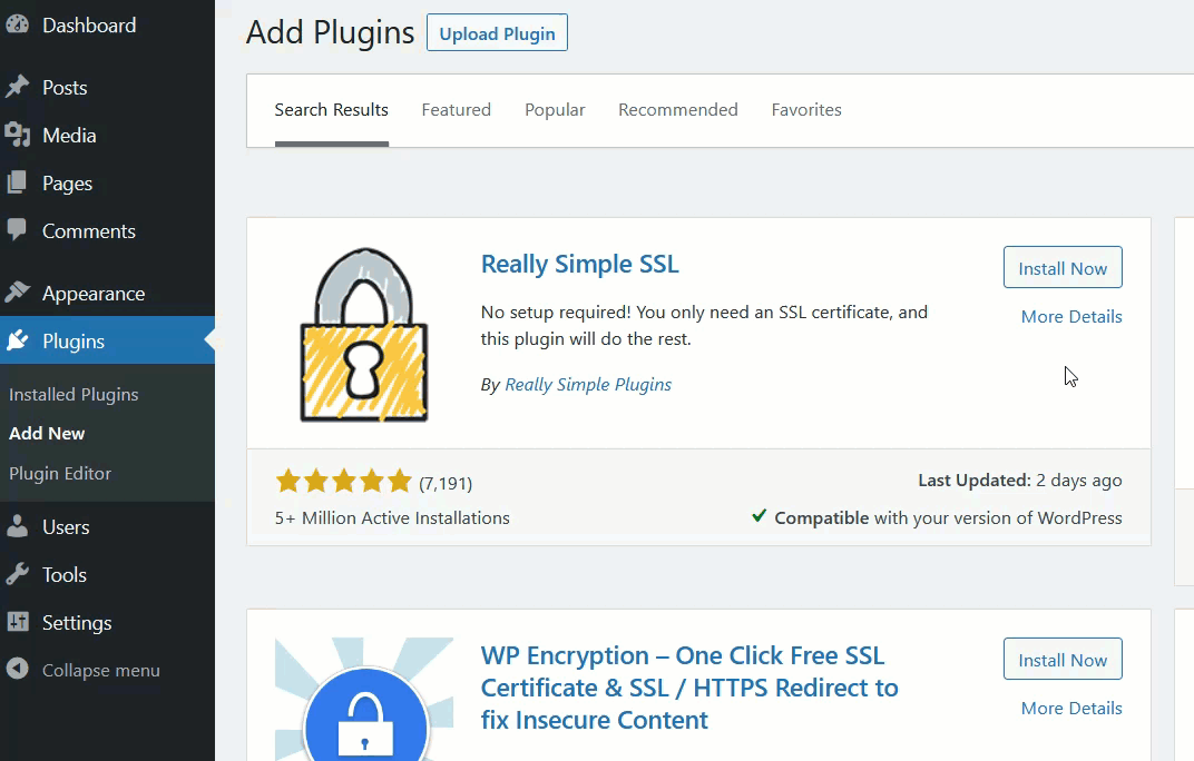 instalar ssl realmente simple