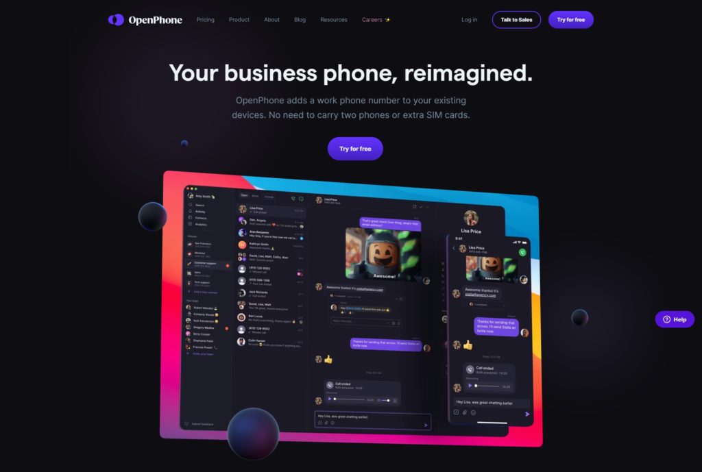 openphone meilleures applications de numéros de téléphone virtuels