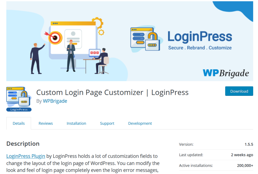 Plugins zum Anpassen der WordPress-Anmeldeseite - loginpress