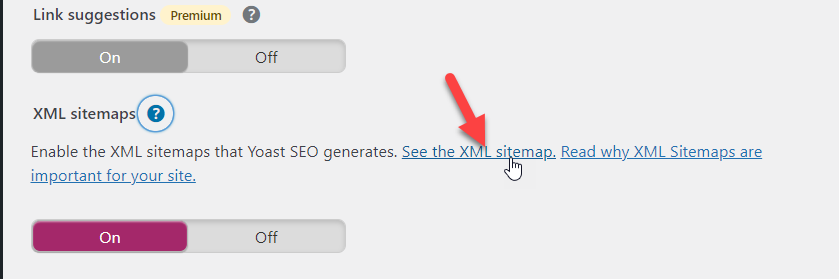vedi tutte le mappe del sito xml