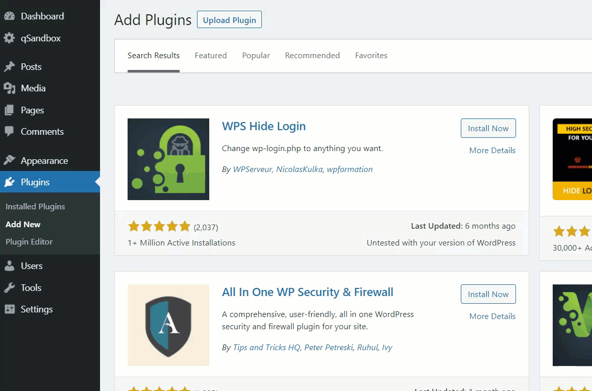 WordPressログインページのURLを変更します-wpsをインストールしますログインプラグインを非表示にします