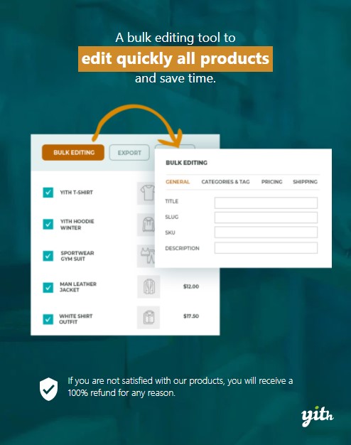 YITH WooCommerce 批量產品編輯