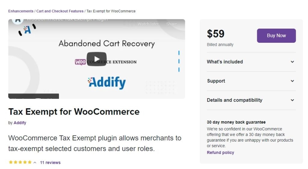 woocommerce woocommerce vergiden muaf eklentiler için vergiden muaf