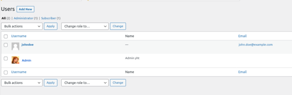 Cum să creați un utilizator WordPress în mod programatic
