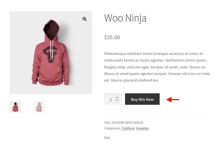 butonul adăugare în coș modificare text woocommerce mesaj adăugare în coș