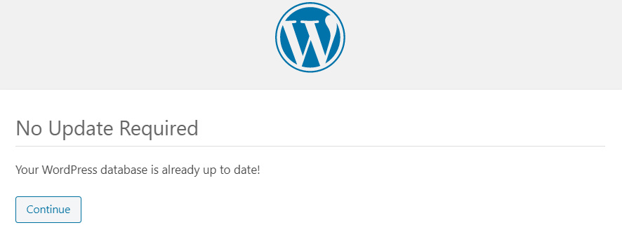 修復無需更新 WordPress 錯誤