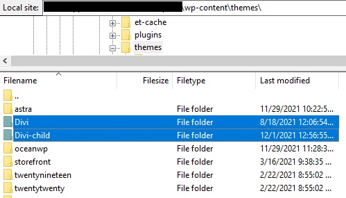 file tema yang diperbarui memperbarui tema wordpress