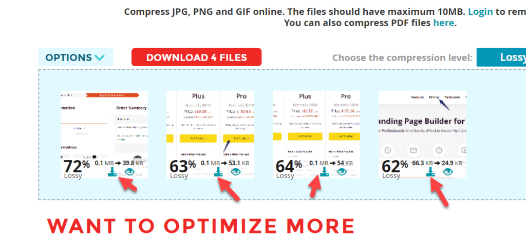 ปลั๊กอินบีบอัดรูปภาพ wordpress - ดาวน์โหลดรูปภาพที่บีบอัด