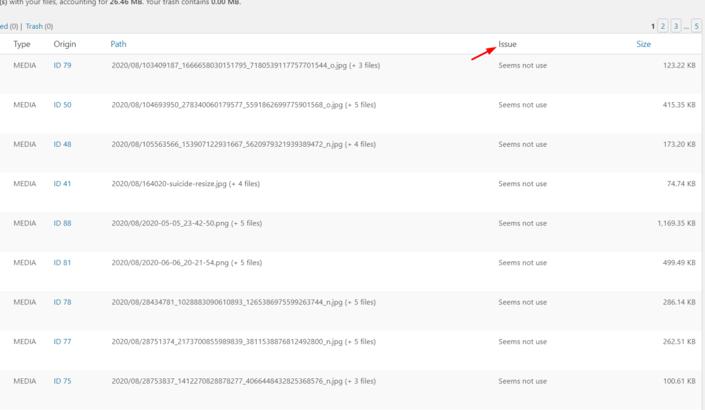 ปลั๊กอินบีบอัดรูปภาพ wordpress - ไลบรารีสื่อ