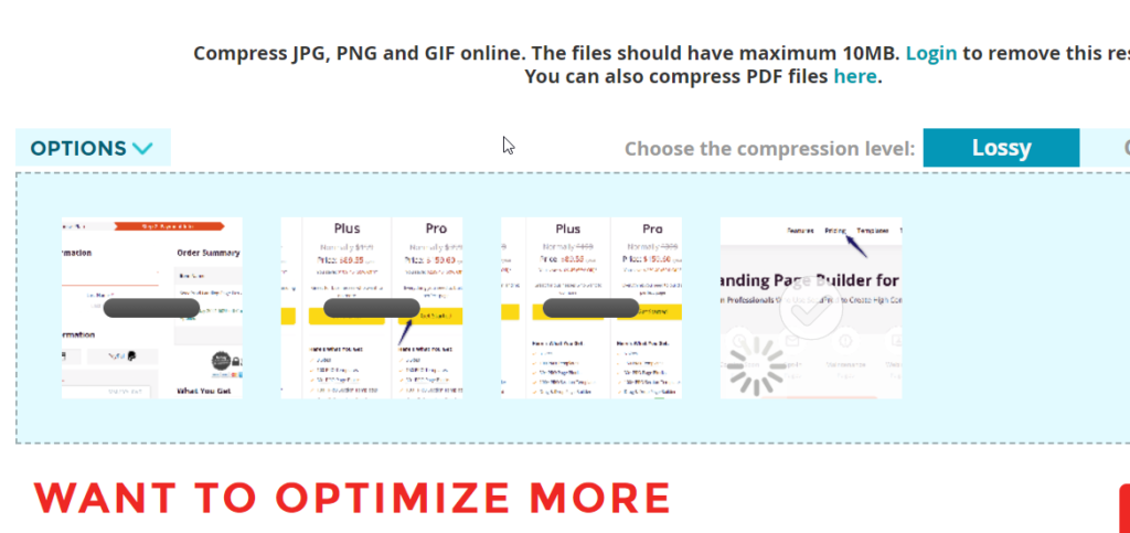 ปลั๊กอินบีบอัดรูปภาพ wordpress - การบีบอัดเครื่องมือ shortpixel
