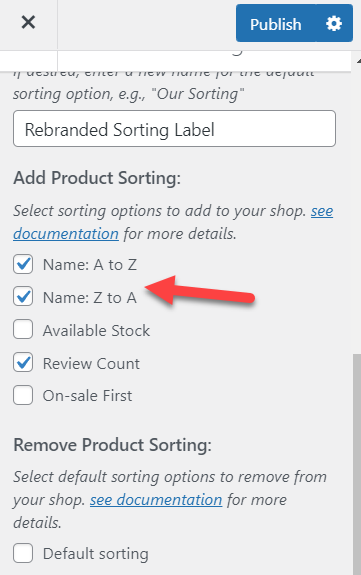 tambahkan opsi penyortiran baru, urutkan produk woocommerce