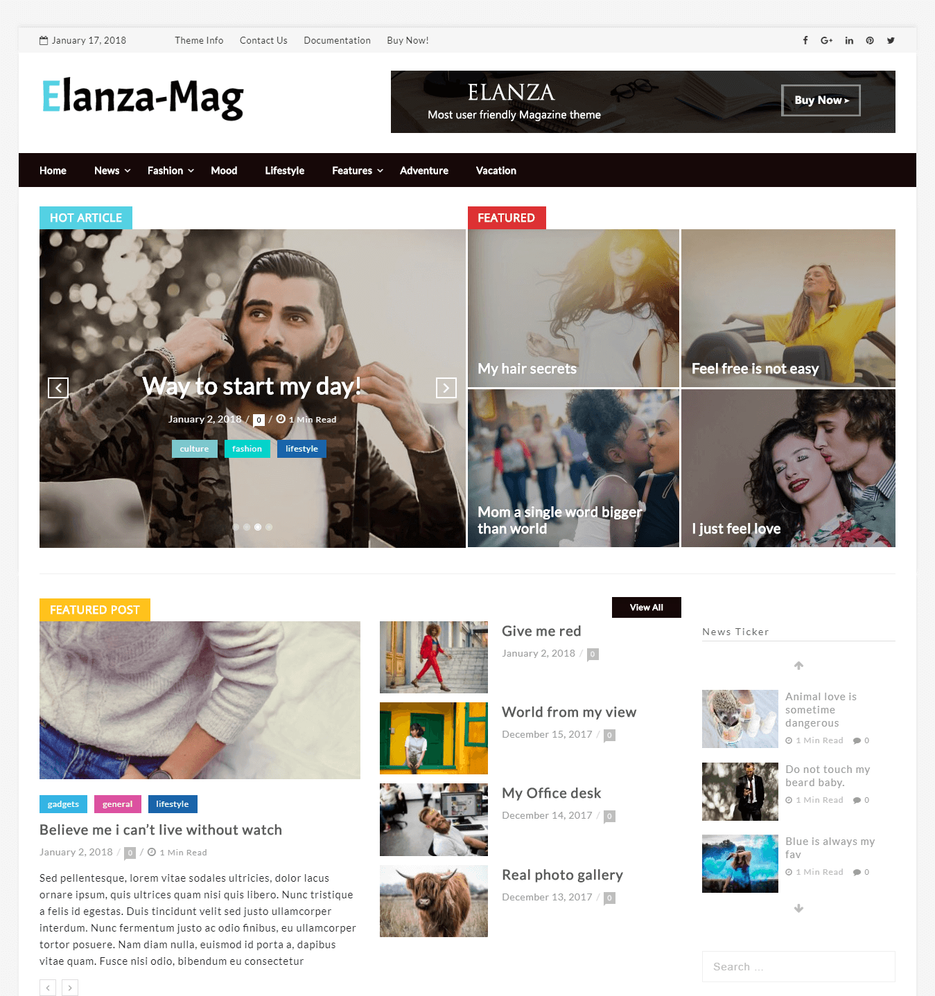 مجلة الانزا