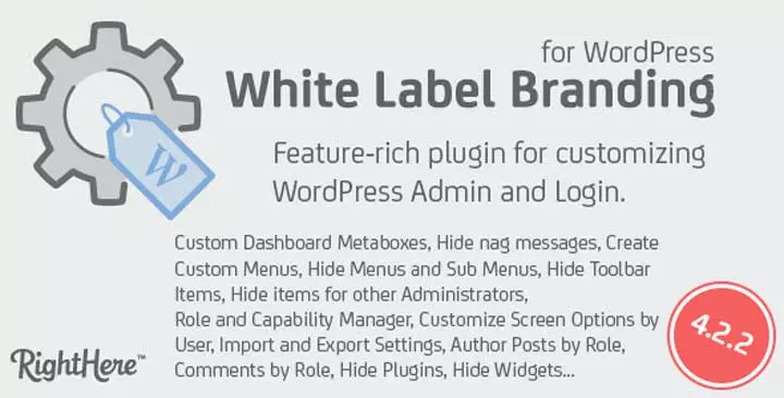 การสร้างแบรนด์ฉลากขาวสำหรับ WordPress
